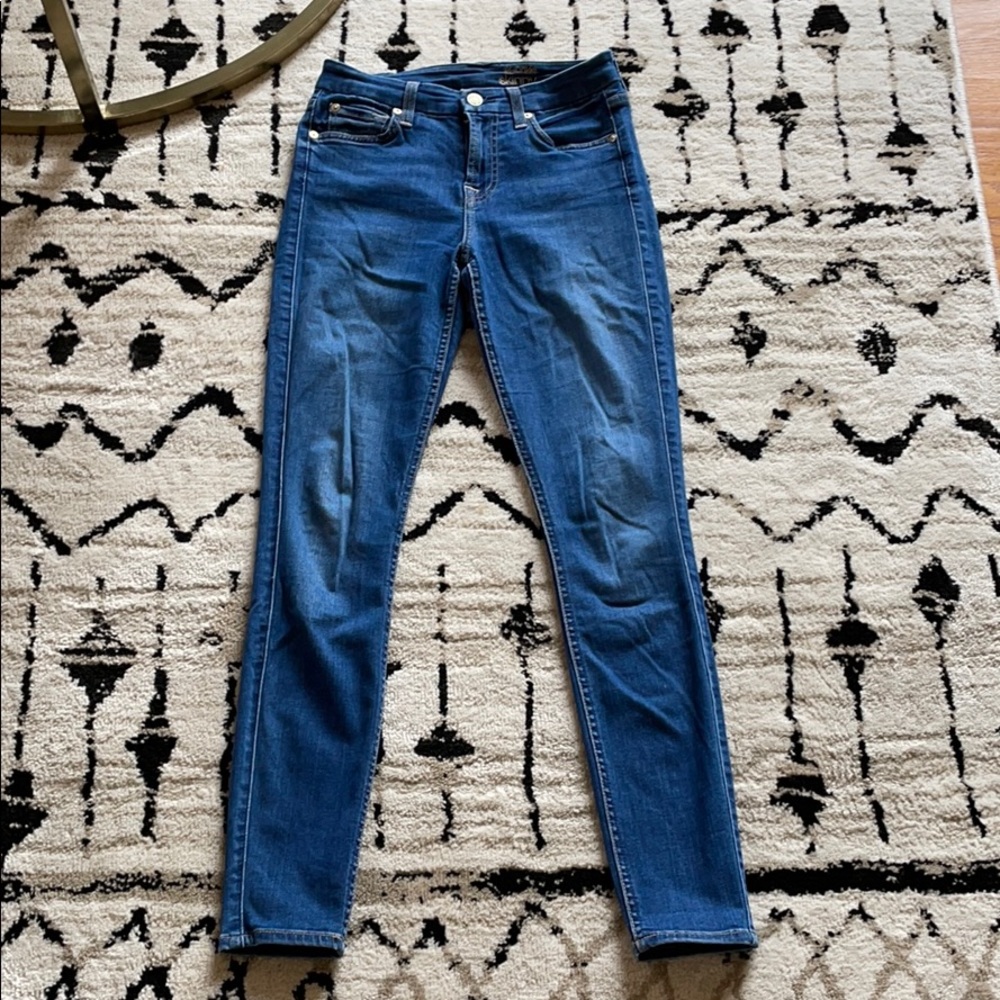 7 for all mankind skinny ankle jeans